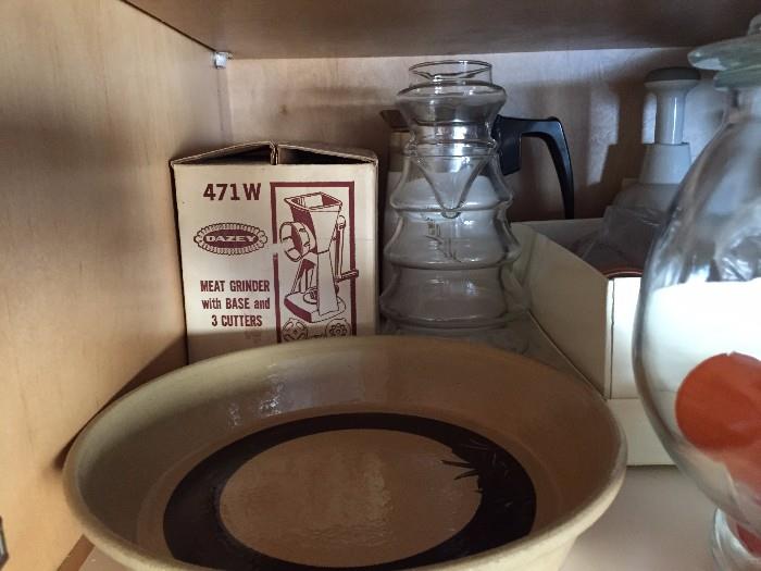vintage kitchen items