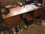 Wood desk