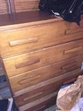 Vintage wood dresser