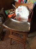 Vintage high chair