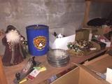 Assorted christmas items