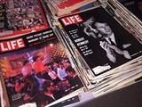 Hundreds of Life Magazines