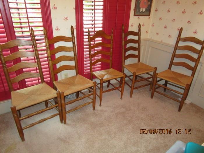 HIGH BACK DINING TABLE CHAIRS