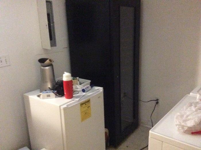 Small fridge and 100 bottle wine cooler was over $400 when new