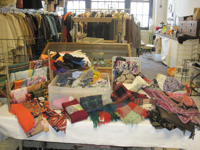 And, more scarves: silk, wool, cotton and more.