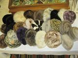Fur hats.