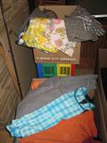 Women's tops and vintage mini skirts/shorts