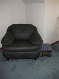 With Matching Leather Couch