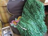 Authentic Hawaiian Grass Skirt & Leis - 1950's