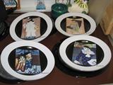 Picasso Living Clown Plates