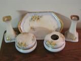 Signed Ida Sommer Bavarian Dresser Set