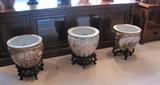 Chinese Fish Bowl/Planters.