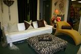 White suede sofa, 80% off, or please make an offer. Sofa barely used, almost new.