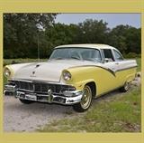 This is a nice driver quality 1956 Ford Crown Victoria. The car is an older restoration. The body on the car is good overall. Panel fitment is good but not perfect. The car is solid mechanically. The Trim, Chrome, and Brightwork is complete and in good condition. The interior is in good condition. Aftermarket AC was added. An aftermarket steering wheel was added. The undercarriage is solid, not detailed. This is a nice car overall, a good driver, and can easily be used for local shows and cruises. This would classify as a solid #3 condition car in every aspect. Additional photos are below