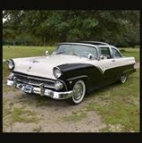 This is a nice driver quality 1955 Ford Crown Victoria. The car is an older restoration. The body on the car is good overall. Panel fitment is good, not perfect. The car is solid mechanically. The Trim, Chrome, and Brightwork are complete and in good condition. The interior is in good condition. The undercarriage is solid, not detailed. This is a nice car overall, a good driver, and can easily be used for local shows and cruises. This would classify as a solid #3 condition car in every aspect. Additional photos are below