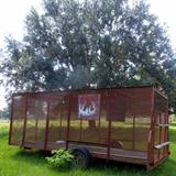 HUGE Enclosed Metal Trailer 