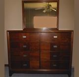 Very Nice Large Chest of Drawers with Mirror 