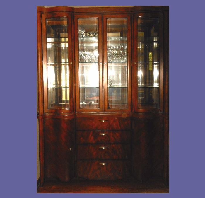 Gorgeous Breakfront China Cabinet
