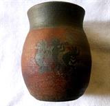 Signed Pottery Vase