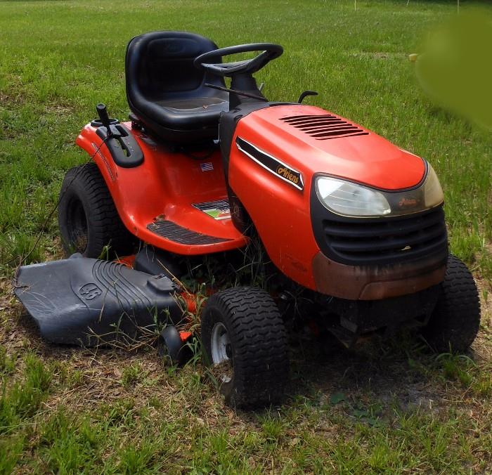 One of two Ariens Lawn Tractors 