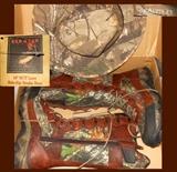 Brand New Red Head Side-Zip Snake Hunting Boots and Realtree Hunting Hat