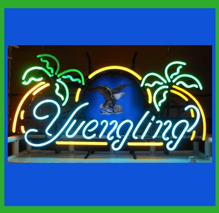 Gorgeous Yuengling Neon Light with Eagle