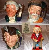 Royal Doulton Toby Jugs