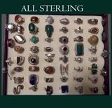 Just a small sample of the very nice Sterling Jewelry available 