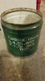 Vintage Military Gun Powder Can