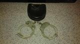 Vintage Bucheimer Handcuff Case with Italty made Cuffs