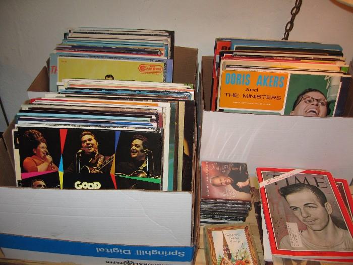Lp Records mostly religious 