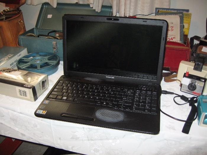 Toshiba Laptop running Windows 7
