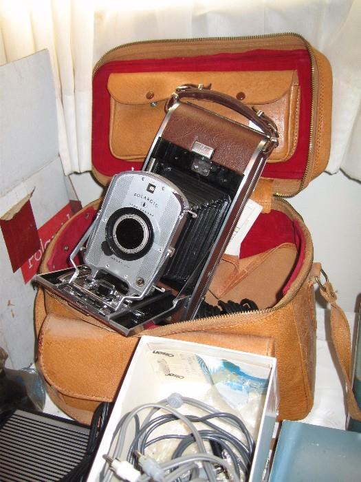 Vintage Polaroid Cameras