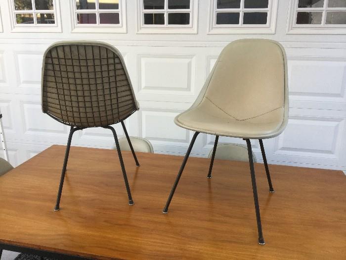 EAMES VINTAGE WIRE CHAIRS