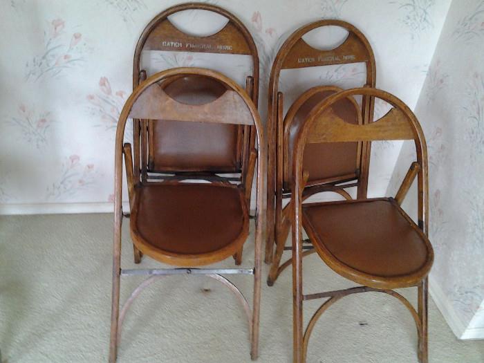 Vintage Funeral Home Chairs