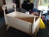 vintage baby cradle