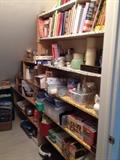 tons of stuff in the pantry!