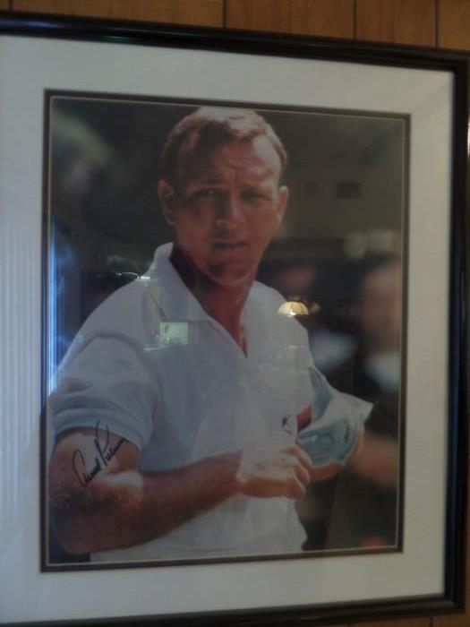 autographed Arnold Palmer