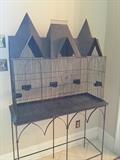 A very large birdcage.