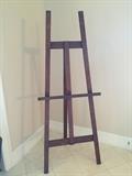 Antique early Mission-style easel.  Dates to 1920s/1930s.  Very Stickley-esque.