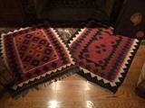Turkish kilims.