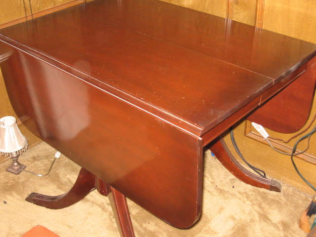 Duncan phyfe drop leaf table identification deals