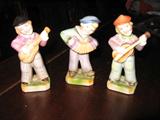Occupied Japan Figurines (3) Minstrels