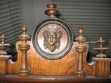 Top of German Hand Carved Clock