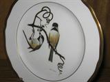Ray Harm Collection of Bird Plates. Set of 12.
#9: Carolina Chickadee