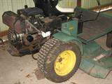1 of 2 Bunton Commercial Hydro riding Mowers w/ Zero Turn & 65" Cut. One with 686.5 hrs and the other 1242.9 hrs.