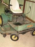 1 of 2 Bunton Commercial Hydro riding Mowers w/ Zero Turn & 65" Cut. One with 686.5 hrs and the other 1242.9 hrs.
