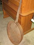 2 Large Cast Iron Prairie Skillets