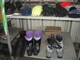 Ski Boots, Gloves & Scuba Fins