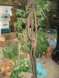 From Africa Hand Carved Ebony Wood Man Figure. 1965 Ashanti Tribe from the Ivory Coast.
